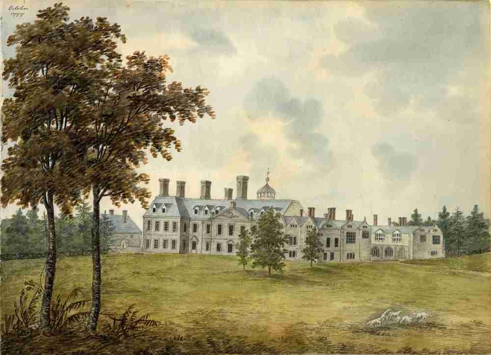 Johnson Maria Coombe Abbey 1797 A4 Photo Print