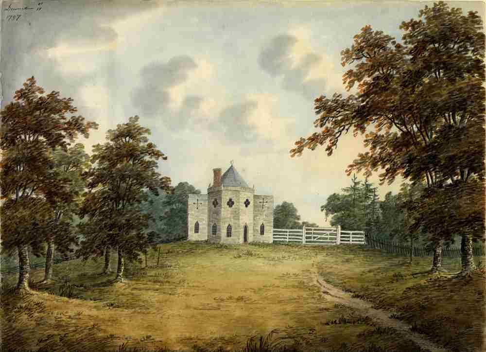 Johnson Maria Coombe Abbey Upper Lodge 1797 A4 Photo Print