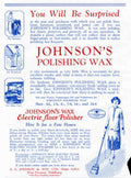 Johnsons Polishing Wax 1 Vintage Retro Advert Poster A4 Photo Print
