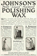 Johnsons Polishing Wax 3 Vintage Retro Advert Poster A4 Photo Print