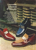Johnston Murphy Slippers Vintage Retro Advert Ads A4 Photo Print
