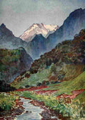 Johnston Sir Harry 1902 Duwoni Peak at dawn A4 Photo Print
