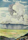 Johnston Sir Harry 1902 View north from Elgon towards Karamojo A4 Photo Print