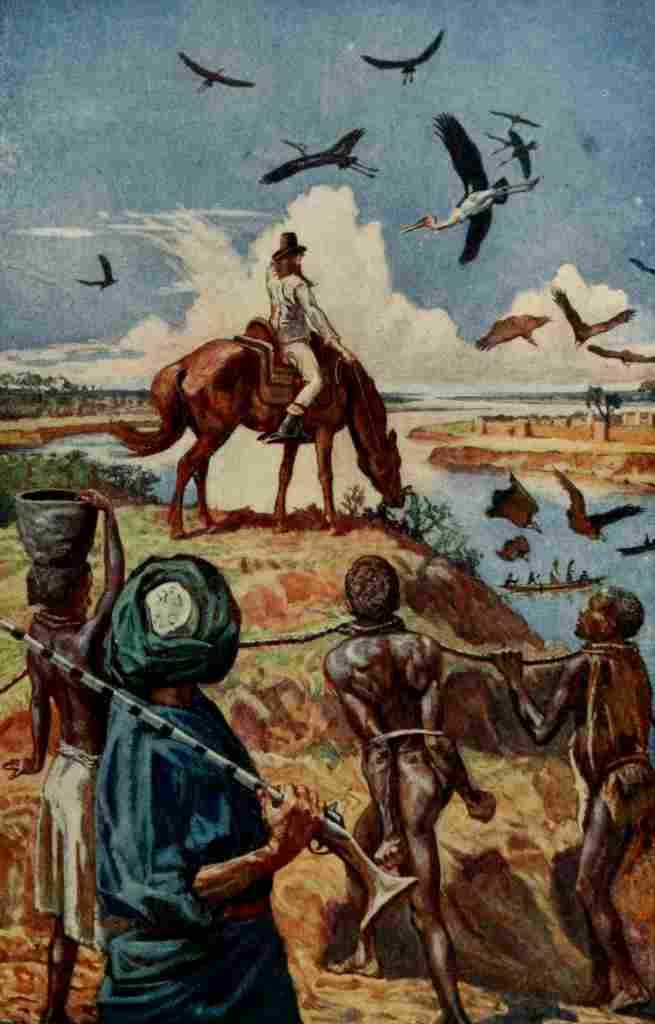 Johnston Sir Harry 1912 Mungo Parks first sight Niger 1796 A4 Photo Print