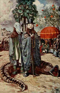 Johnston Sir Harry 1912 The masked Mummers of Yoruba A4 Photo Print