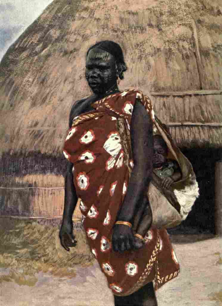 Johnston Sir Harry 905 Lendu woman A4 Photo Print