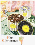 Johnstons Christmas Boxes Vintage Retro Advert Ads A4 Photo Print