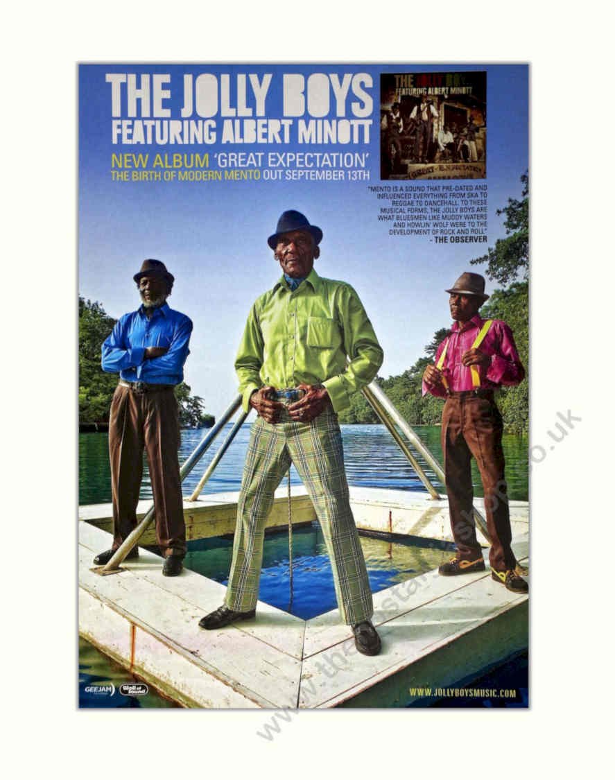 Jolly Boys Expectation Vintage Retro Advert Poster A4 Photo Print