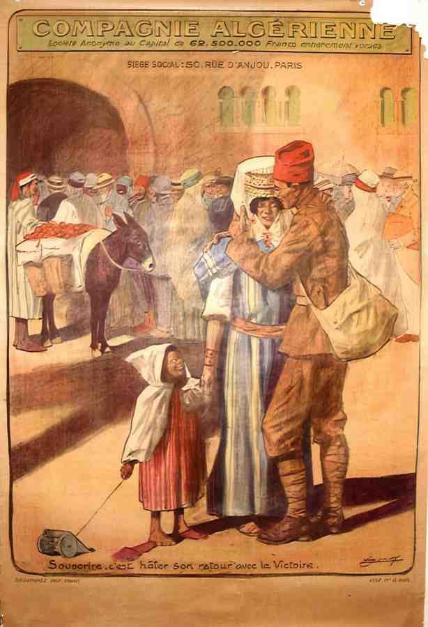 JonasCompanieAlgerienne Vintage Advert A4 Photo Print
