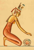 Jones Ernest Harold 1877 1911 The Tomb of Siptah 1908 Isis A4 Photo Print