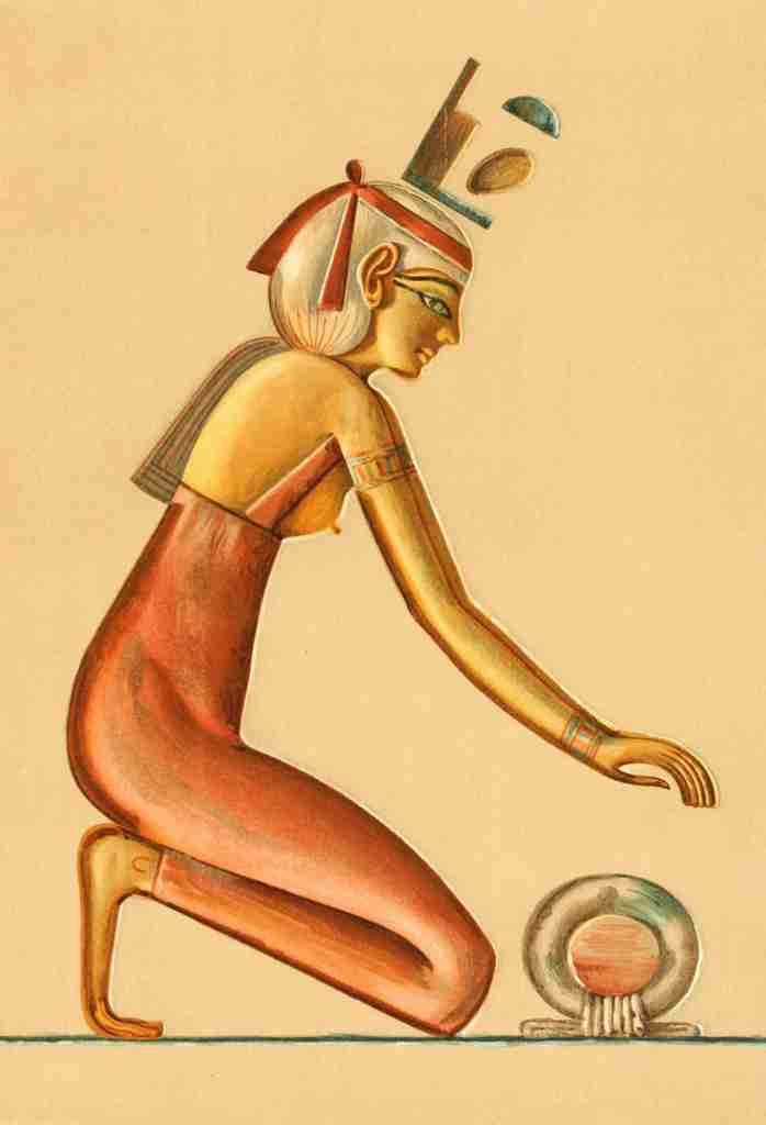 Jones Ernest Harold 1877 1911 The Tomb of Siptah 1908 Isis A4 Photo Print