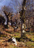 Jones Hugh Bolton Gathering Leaves A4 Photo Print