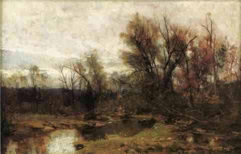 Jones Hugh Bolton Winter Landscape A4 Photo Print