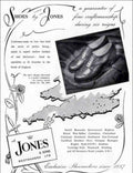 Jones Shoes England Vintage Retro Advert Poster A4 Photo Print