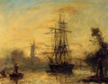 Jongkind Johan Berthold Rotterdam A4 Photo Print