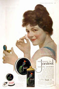 Jontel Powder Compact Vintage Retro Advert Ads A4 Photo Print