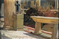John William Godward ancient pastimes 1916 Art A4 Photo Print