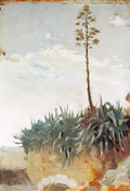 John William Godward at the thermae 1909 Art A4 Photo Print