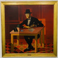 Jose de Almada Negreiros portrait of fernando pessoa A4 Photo Print