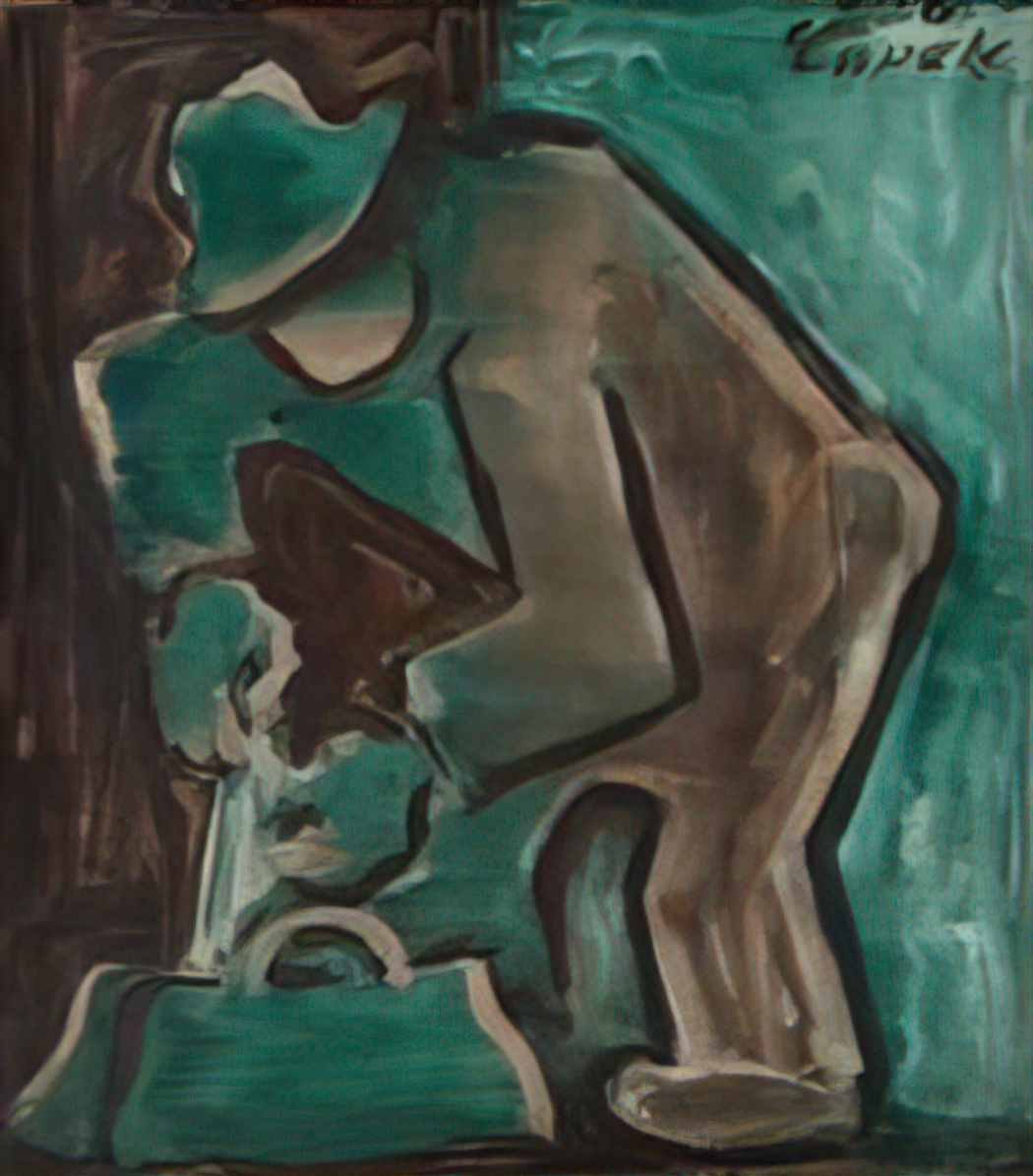 Jose de Almada Negreiros self portrait 1947 Art A4 Photo Print