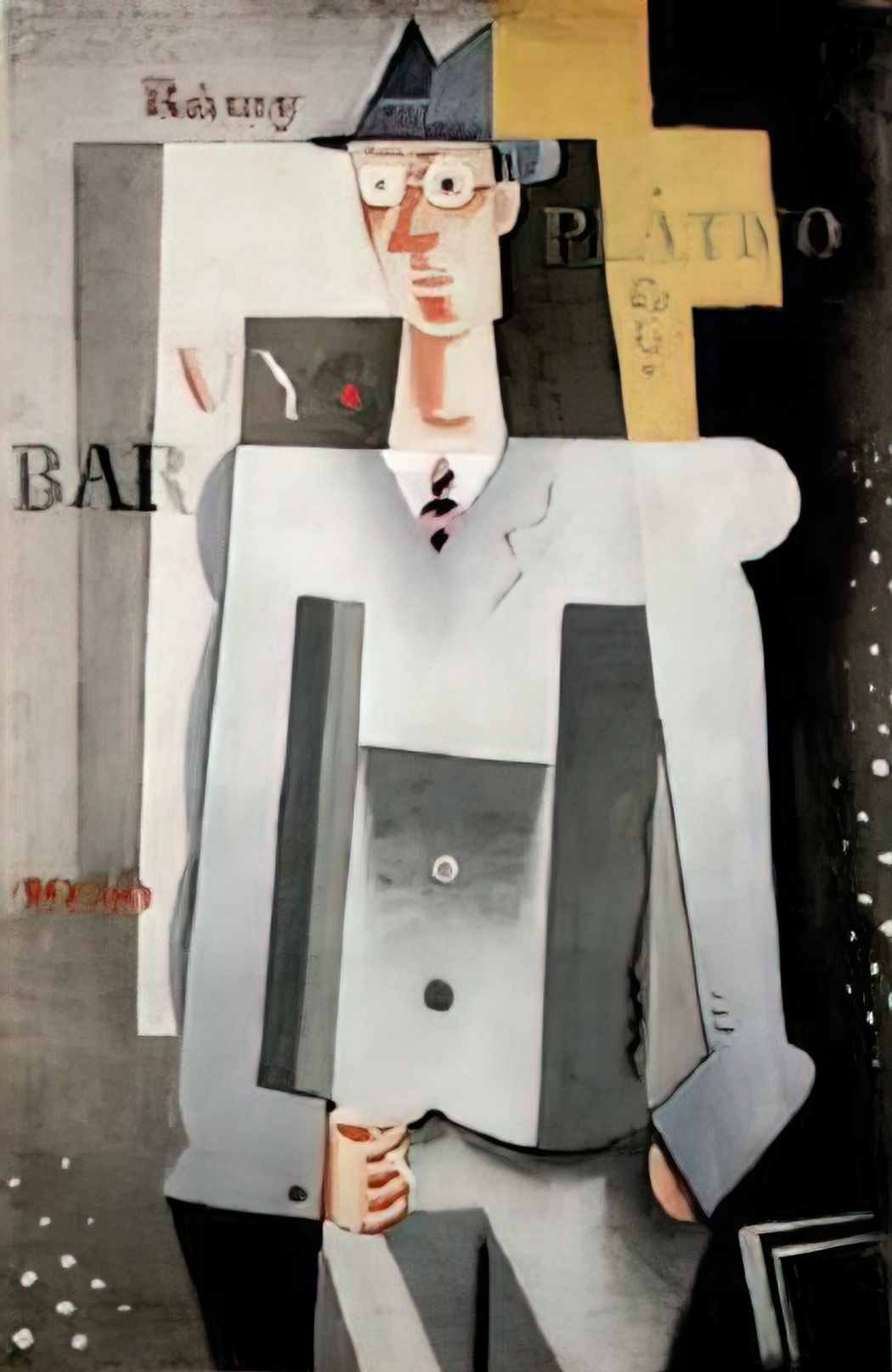 Jose Guerrero composition 1963 Art A4 Photo Print