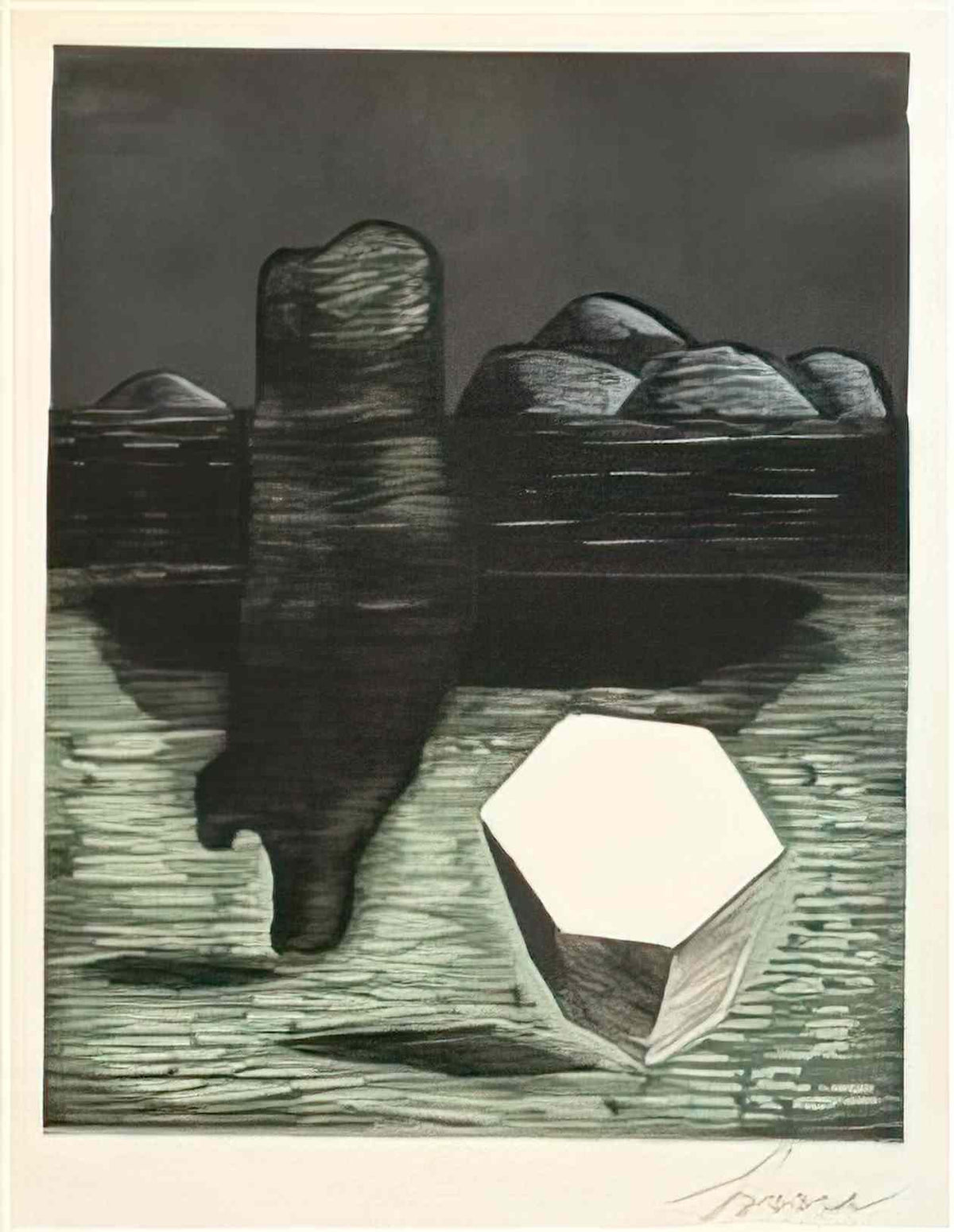Jose Guerrero litoral 1980 Art A4 Photo Print