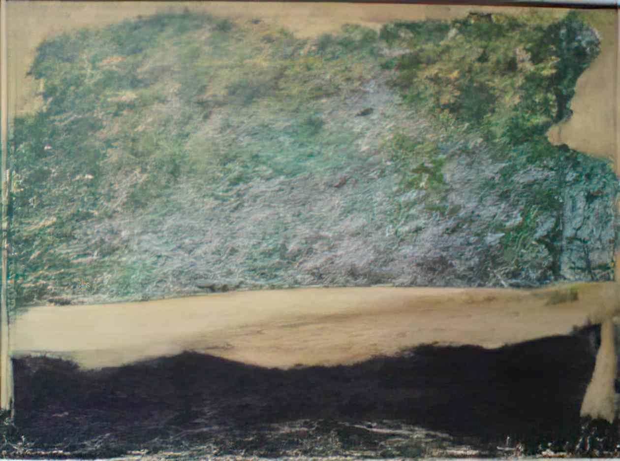 Jose Guerrero yellow 1987 Art A4 Photo Print