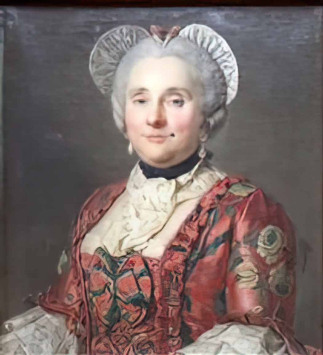 Joseph Duplessis joseph duplessis mme de saint paulet Art A4 Photo Print