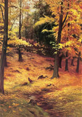Joseph Farquharson autumn gold A4 Photo Print