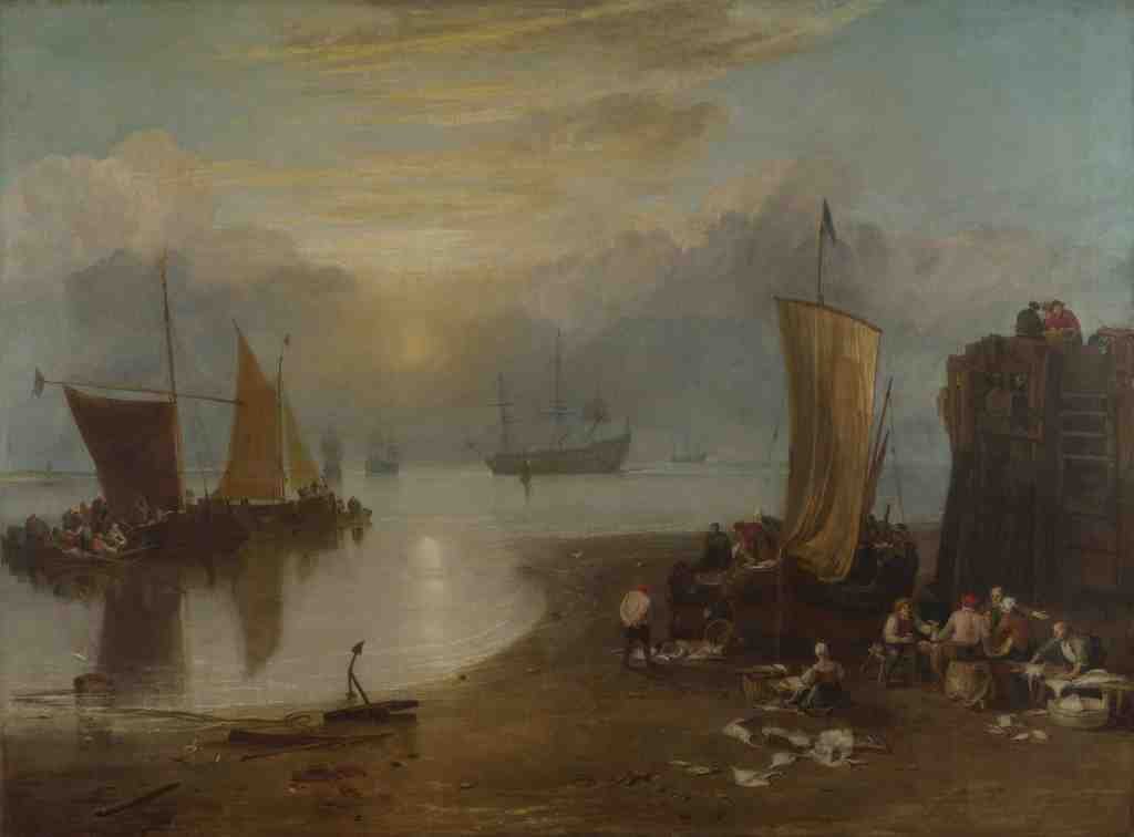 Joseph Mallord William Turner Sun Rising through Vapour A4 Photo Print