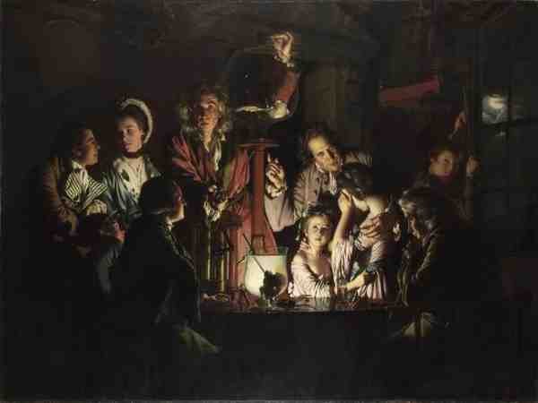 Joseph Wright 'Of Derby' An Experiment On A Bird In The Air Pump A4 Photo Print