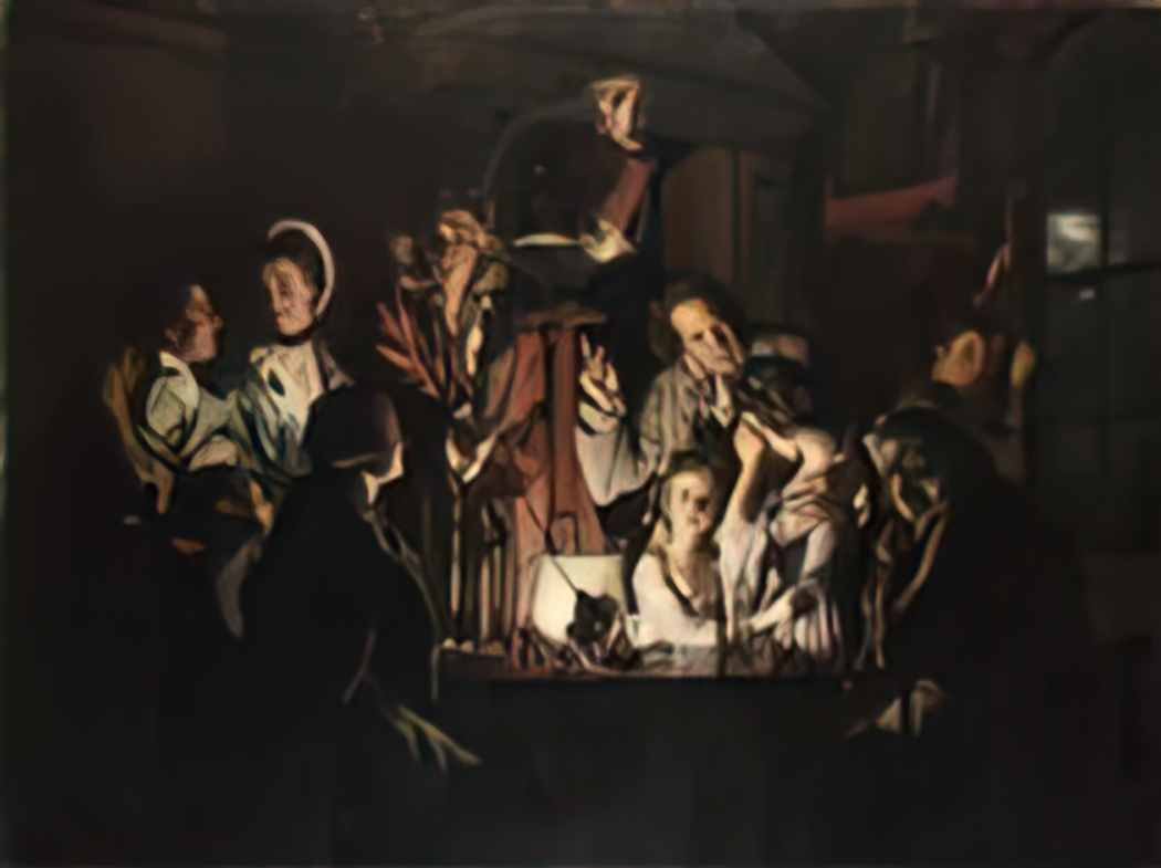 Joseph Wright an experiment on a bird in the air pump 1768 Art A4 Photo Print