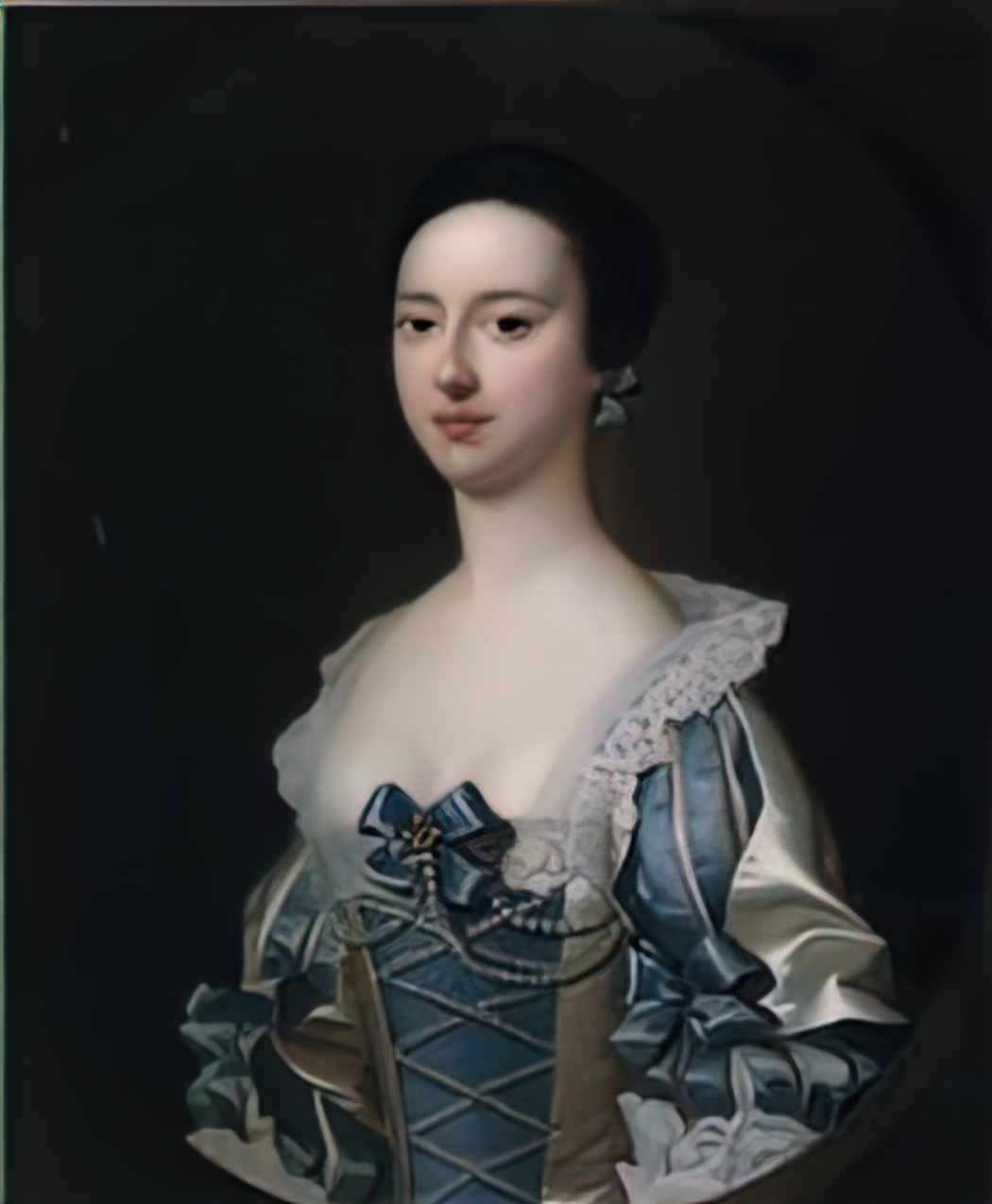 Joseph Wright anne bateman later mrs john gisbourne 1755 Art A4 Photo Print