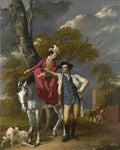 Joseph Wright of Derby Mr and Mrs Thomas Coltman A4 Photo Print