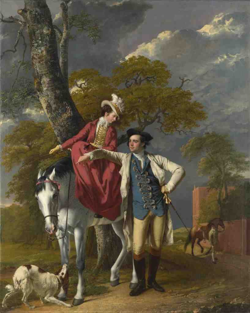 Joseph Wright of Derby Mr and Mrs Thomas Coltman A4 Photo Print