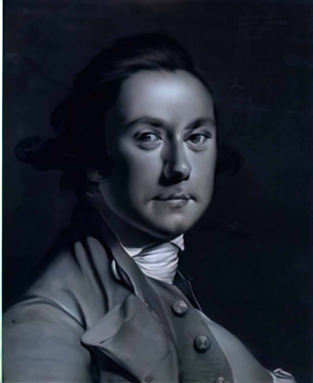 Joseph Wright an open hearth with a fire 2 Art A4 Photo Print