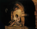 Joseph Wright erasmus darwin 2 Art A4 Photo Print