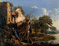 Joseph Wright inside the arcade of the colosseum 2 Art A4 Photo Print