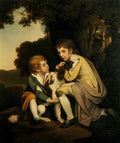 Joseph Wright jedediah strutt 2 Art A4 Photo Print