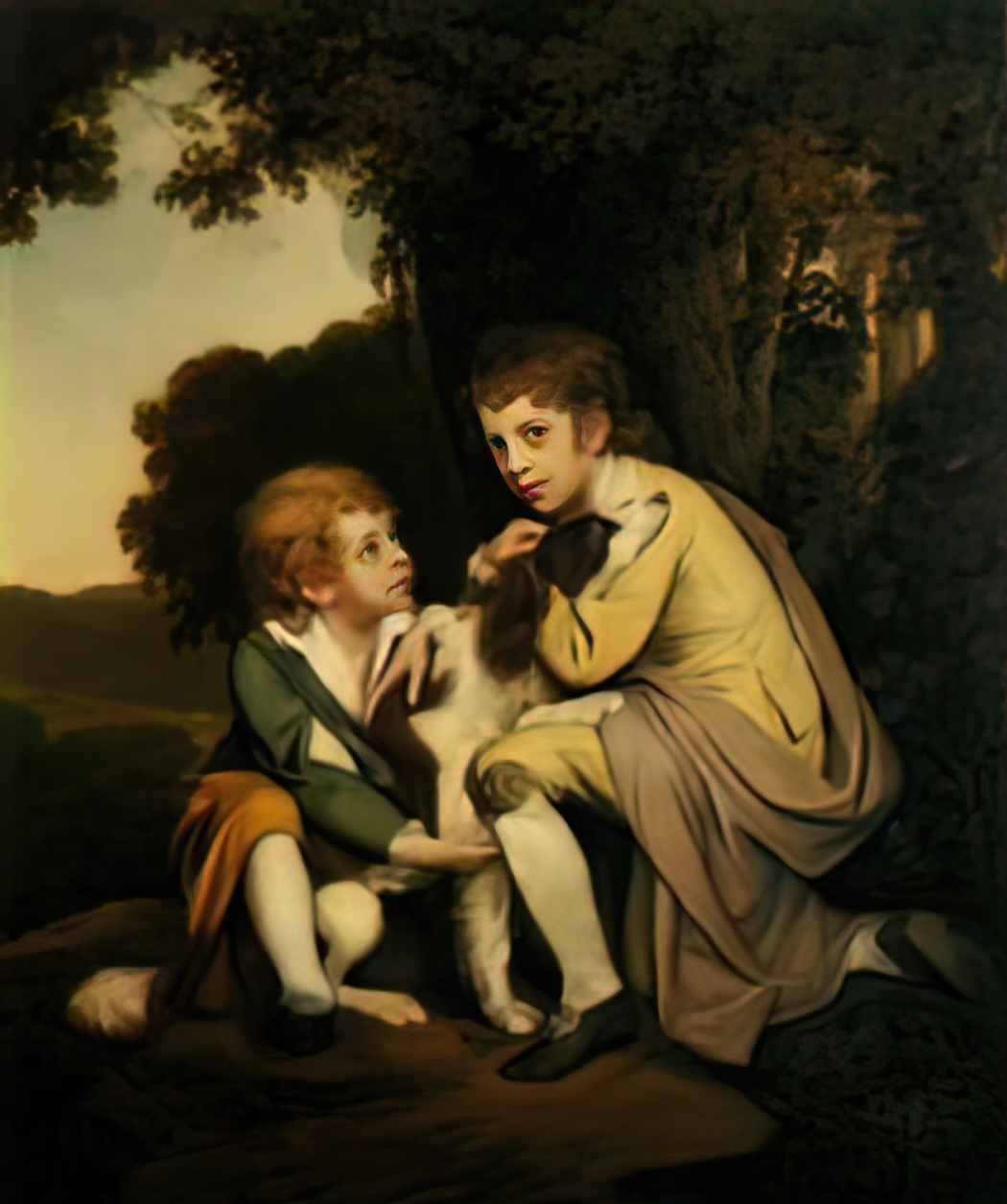 Joseph Wright jedediah strutt 2 Art A4 Photo Print