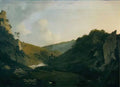 Joseph Wright landscape near bedgellert 2 Art A4 Photo Print