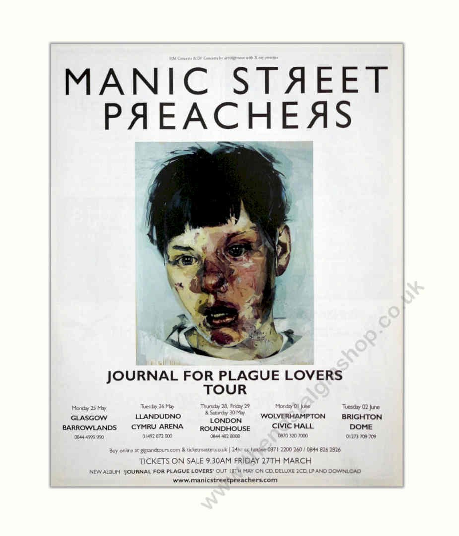 Journal Plague Lovers Vintage Retro Advert Poster A4 Photo Print