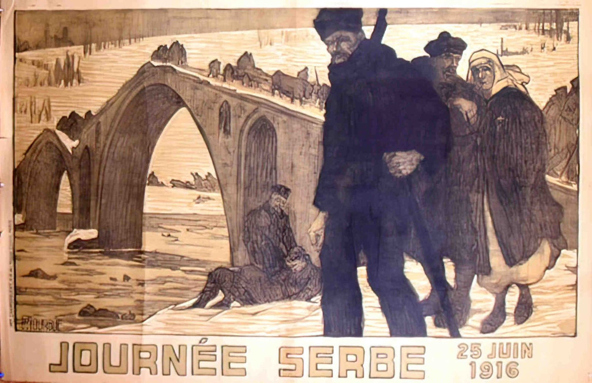 JourneeSerb Advert A4 Photo Print