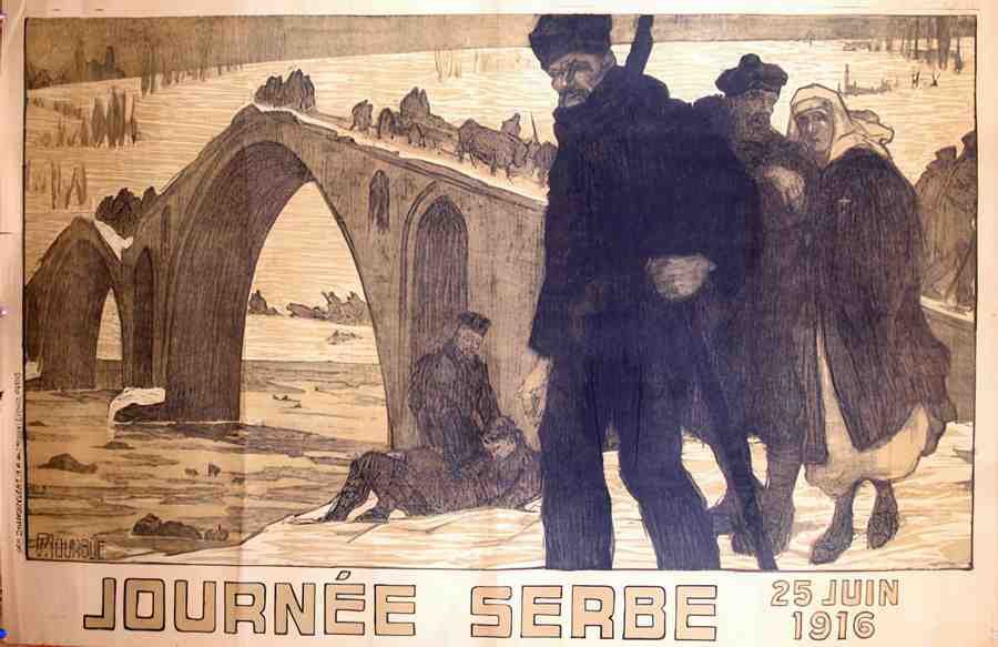 JourneeSerb Vintage Advert A4 Photo Print