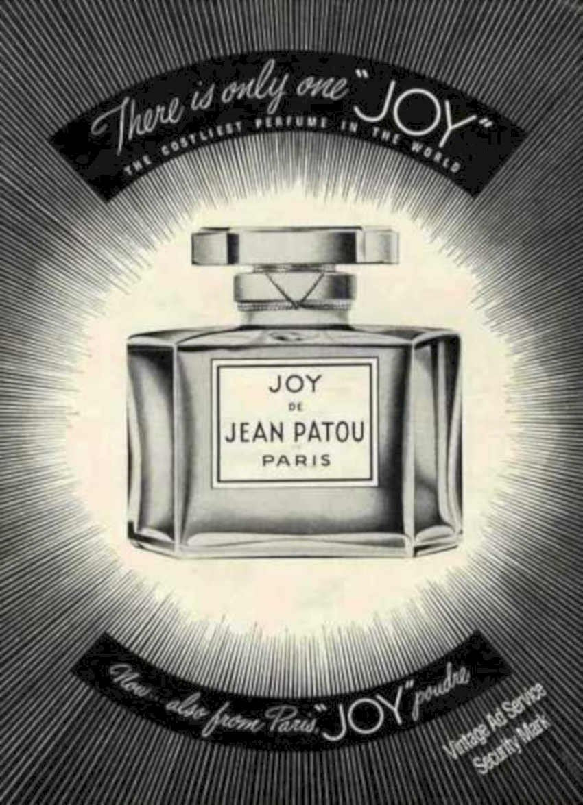 Joy Perfume Bottle Vintage Retro Advert Ads A4 Photo Print