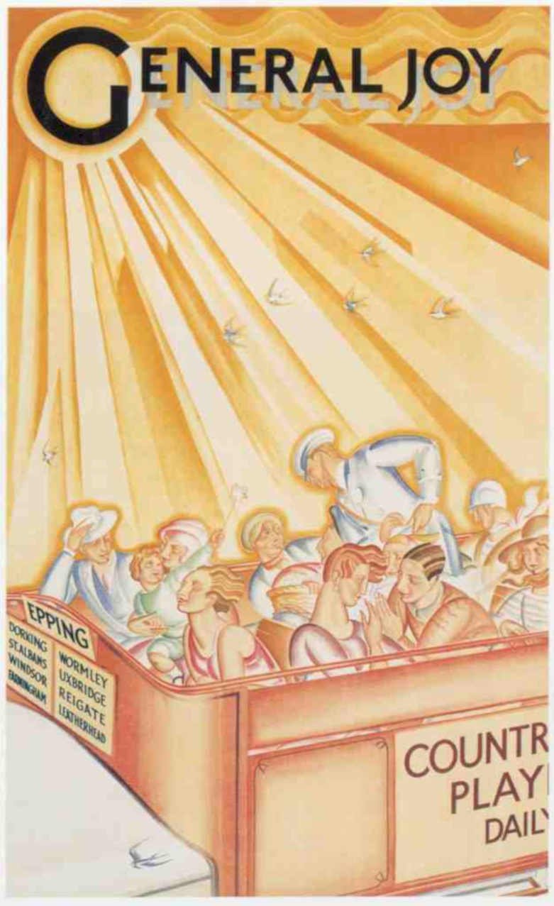 Joy Train Travel Vintage Retro Advert Ads A4 Photo Print