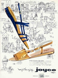 Joyce Sandals Brighton Vintage Retro Advert Poster A4 Photo Print