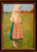 Joseph Wright mrs andrew lindington Art A4 Photo Print