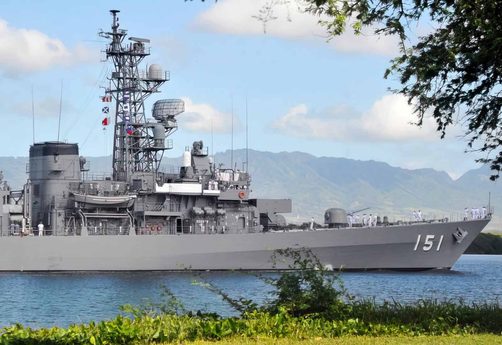 Js Asagiri Dd151 Destroyer Warship Japanese Navy 2 A4 Photo Print