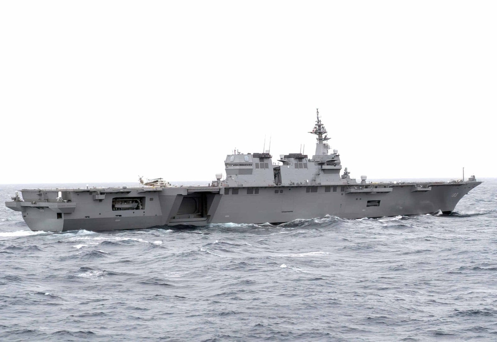 Js Izumo Ddh183 Helicopter Carrier Warship Jmsdf A4 Photo Print
